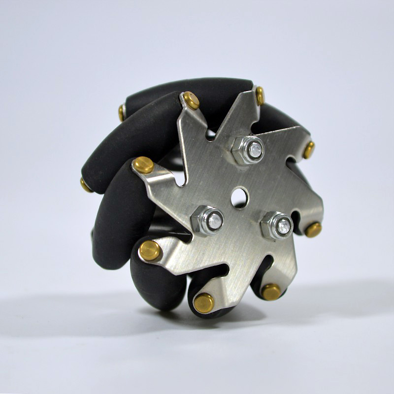48mm Stainless Steel Mecanum wheels Basic Right 14209R NEXUS Robot