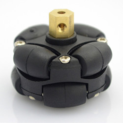 14184 1.5-inch (38 mm) Double-Row Plastic Omni Wheel — product view 2