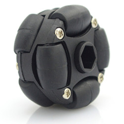 14184 1.5-inch (38 mm) Double-Row Plastic Omni Wheel — product view 1