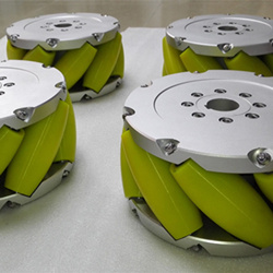 NM305A 12 inch (305 mm) Heavy-Duty Industrial Mecanum Wheel Set